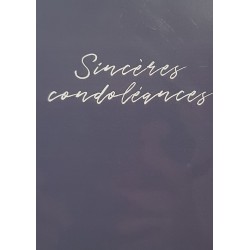 Carte de condoleances