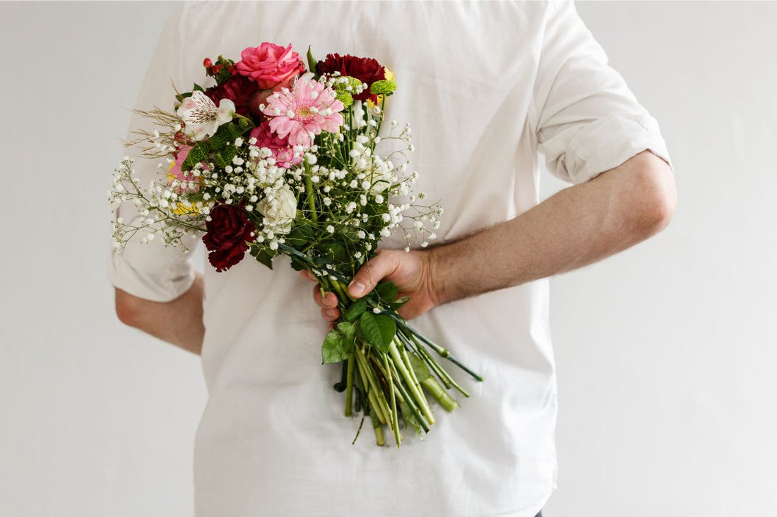 Offrir un bouquet de fleurs