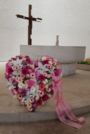 Cœur du Souvenir Fleuri
