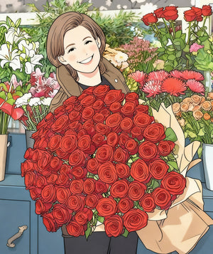 L'Absolu – 101 Roses Red Naomi 