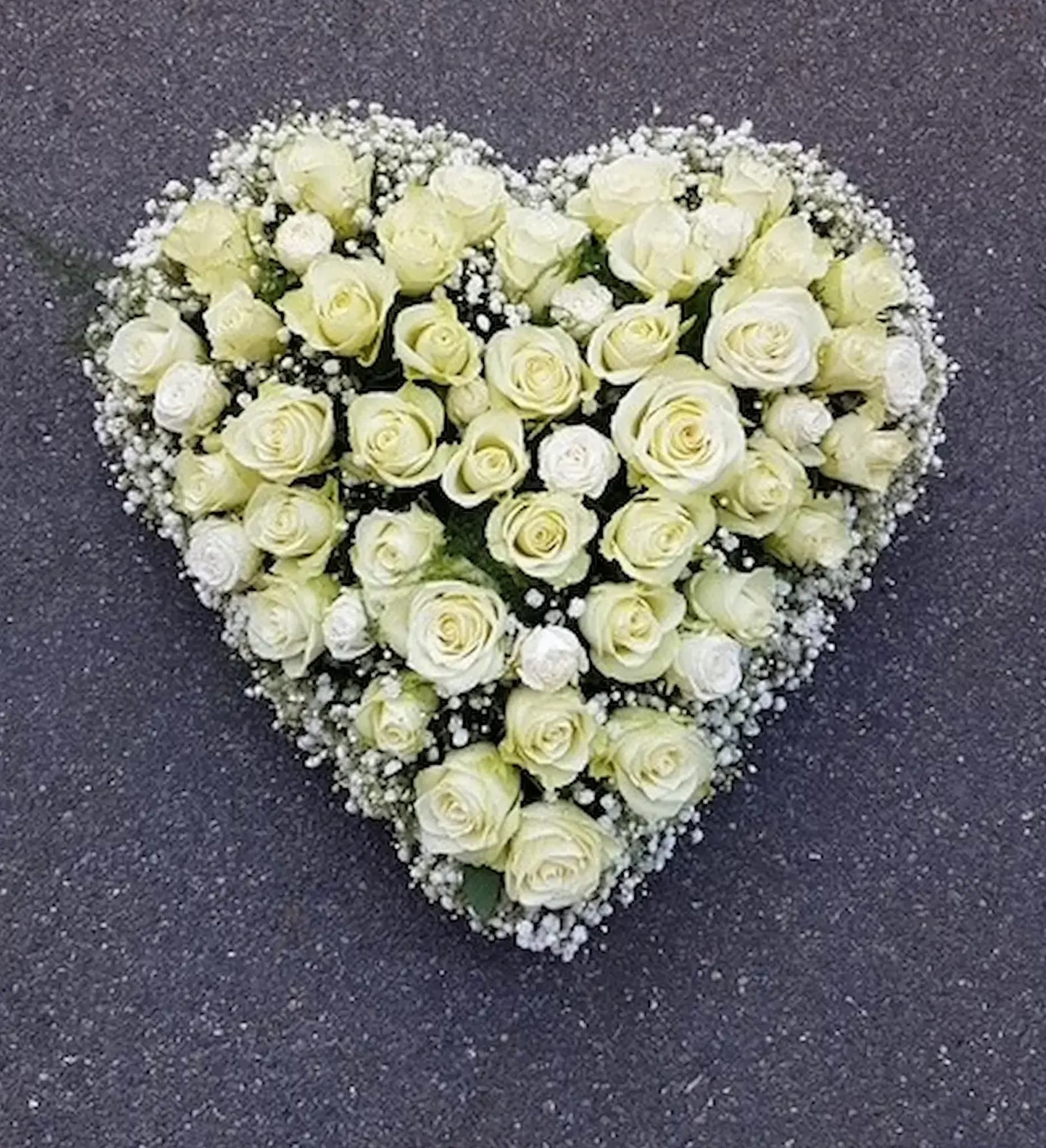 Cœur de Roses Blanches 