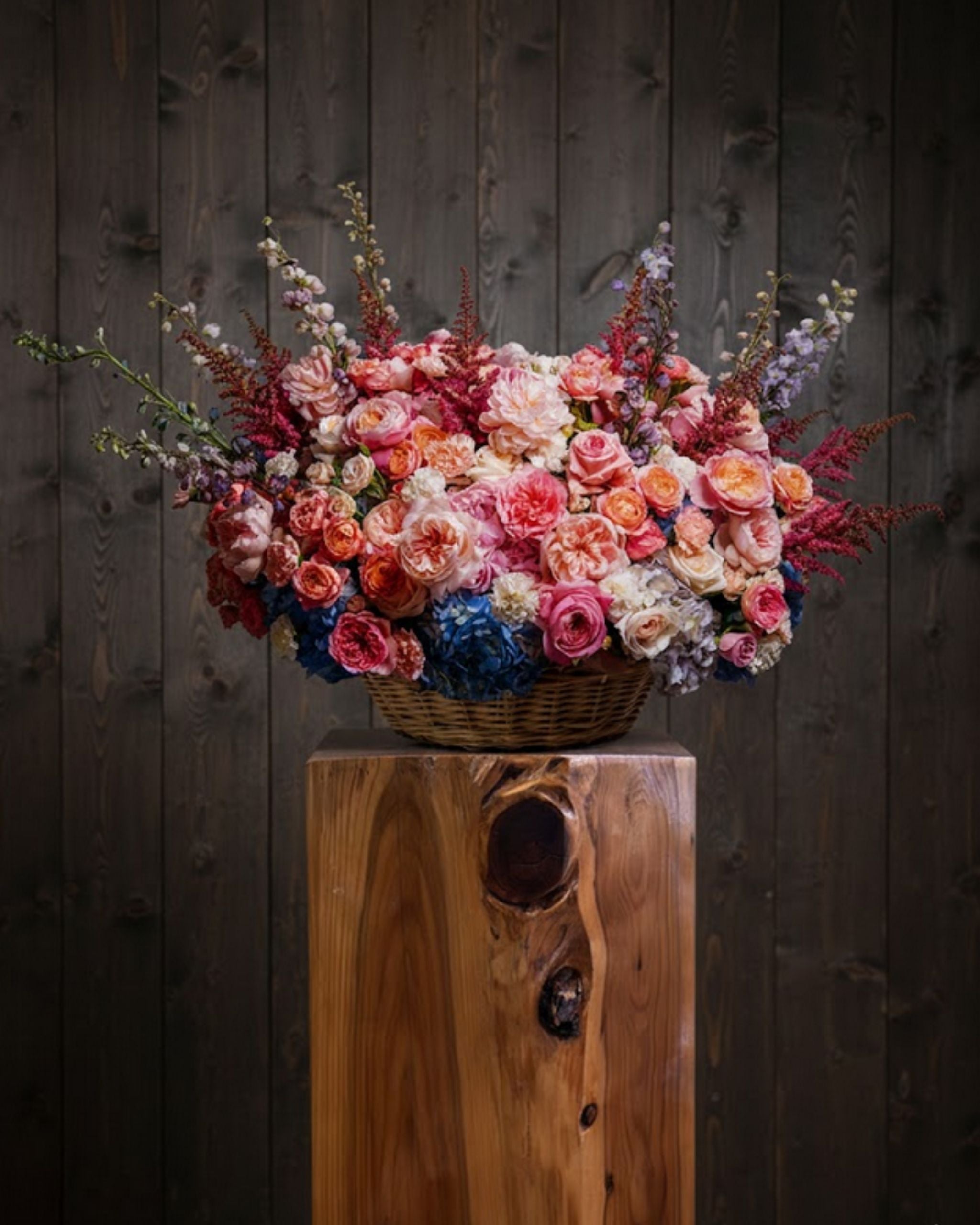 L’Oasis des Palaces | Composition XXL Luxe 600 & 950 CHF | Blue Flowers Lausanne