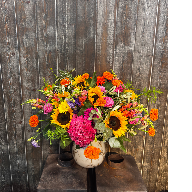 Bouquet Tournesol — Rayon de Soleil & Couleurs Vives