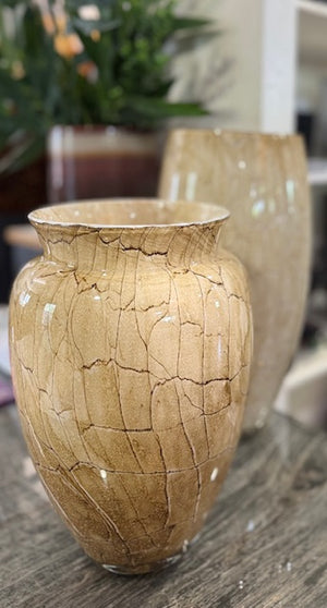 vase en verre soufflé