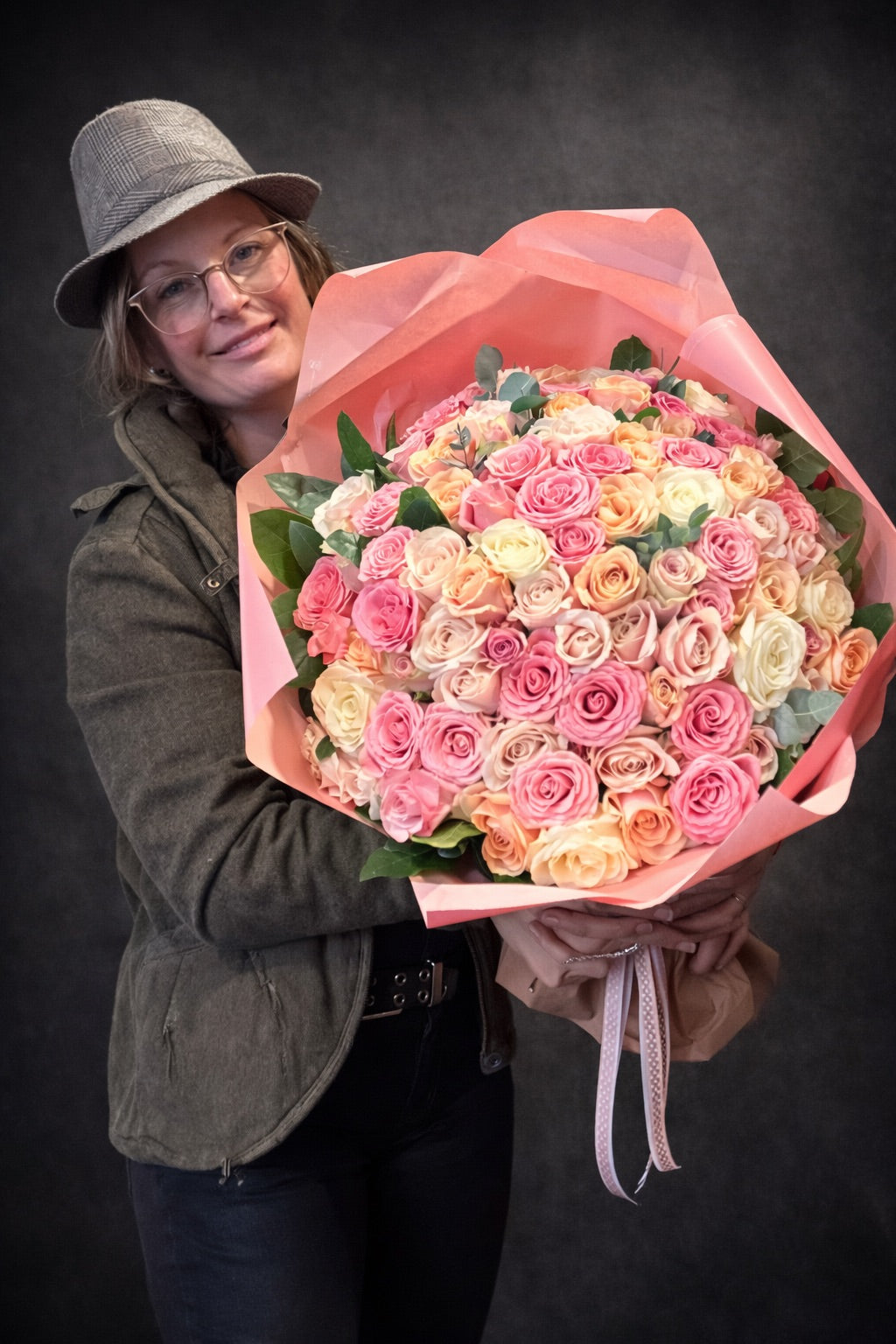 Bouquet de Roses Mélange XXL | Prestige & Livraison Lausanne