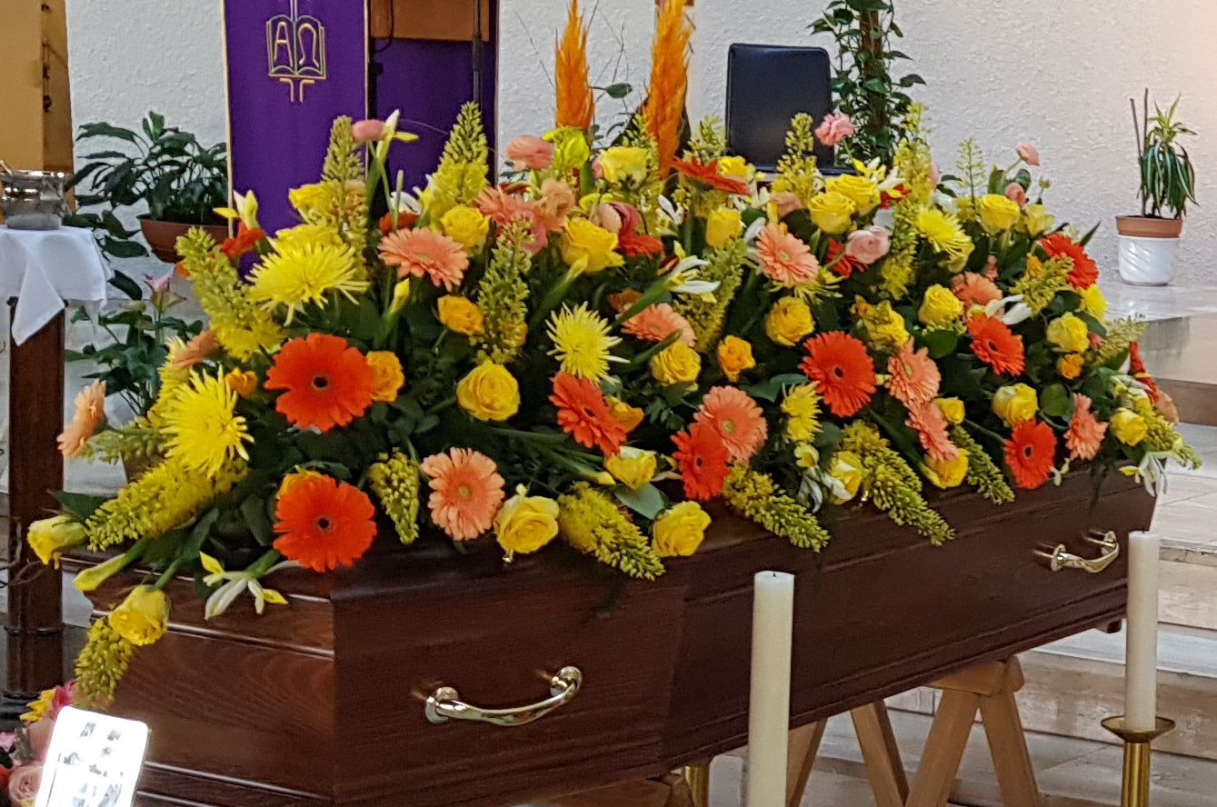 Dessus de cerceuil Hommage Ensoleillé