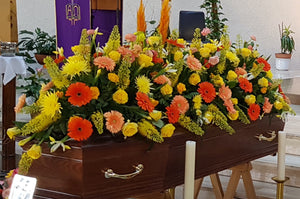 Dessus de cerceuil Hommage Ensoleillé